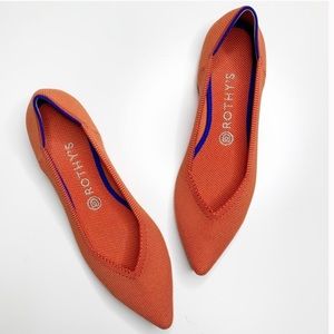 Rothy's Orange Flats